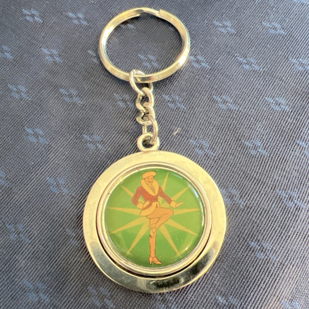 Celebrating City Radio 75 Christmas Spectular Starring The Rockettes Keychain